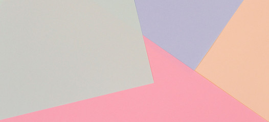 Abstract colorful paper background. Creative geometry design pastel color wallpaper