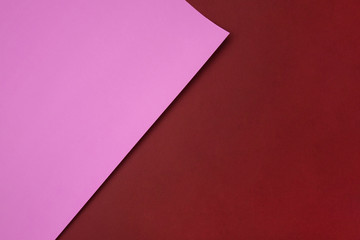 Background of shape and geometry. Colored background decorations with paper.