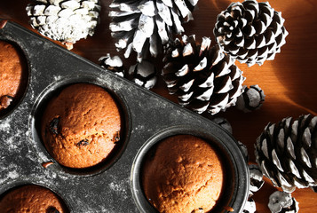 chrismas decoration and christmas bake, I wish you a merry christmas and a Happy New Year, holidays are coming, christmas puncakes, natal e bolos - queques 