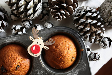 chrismas decoration and christmas bake, I wish you a merry christmas and a Happy New Year, holidays are coming, christmas puncakes, natal e bolos - queques 