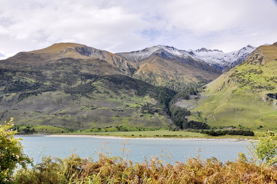 Lake Wanaka In The Queenstown-Lakes District, South Island, New Zealand