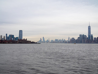 Fototapeta na wymiar New Jersey and New York City Landscape ニューヨークとニュージャージー