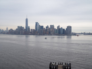 Landscape in New York City ニューヨークのビル群