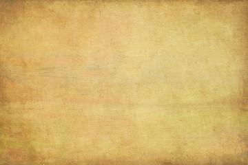 Rugged wrinkled yellow paper background