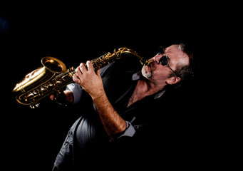 saxophon spielen