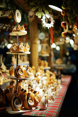 Weihnachtsmarkt Verkaufsstand