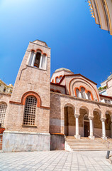 Obraz premium Exterior view of the church Naos Panagia Dexia