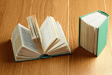 Open and closed books