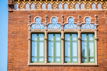 Façade Hôpital Sant Pau Barcelone