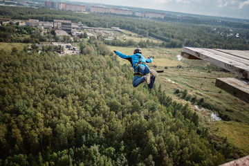 rope-jumping is an extreme sport for everyone