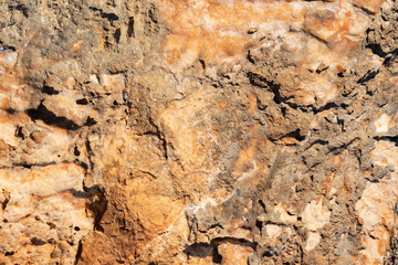 Stone texture in brown tones