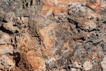 Stone texture in brown tones