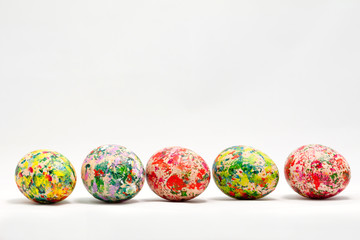 Hand made painted easter eggs