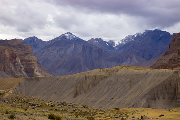 Six types of mountains in one photo. 