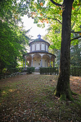 Panoramic view of the seventeenth-century baroque chapels, dedicated to the life of St. Francis of...