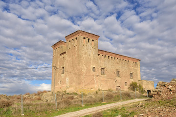 Fototapeta na wymiar Castel of Montcortes de Segarra, LLeida province, Catalonia, Spain