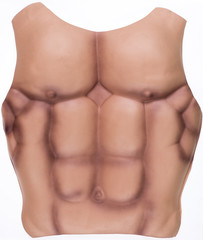 Fototapeta premium athletic musculature of the torso