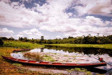 boat nature and natural landscapes