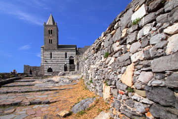 CHIESA DI SAN PIETRO A PORTO VENERE IN ITALIA