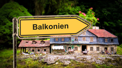 Schild 369 - Balkonien