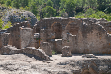 Bobastro, Felsenstadt, Andalusien, Spanien