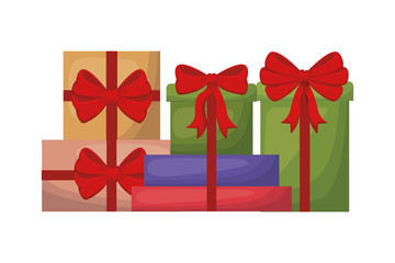 gifts boxs isolated icon