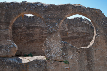 Bobastro, Felsenstadt, Andalusien, Spanien