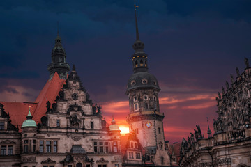 Fototapeta premium Dresden in Germany.