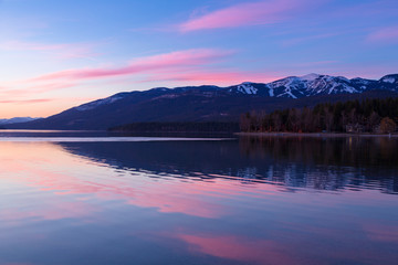 Mountain Lake Sunset