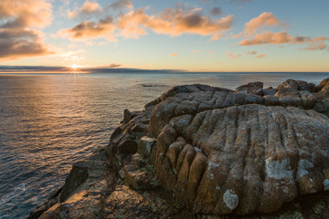 Acadia National Park Ocean Cliff Sunrise