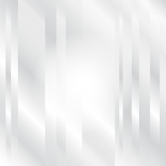 Luminous background for web layout. White and gray vector pattern with transparent stripes.