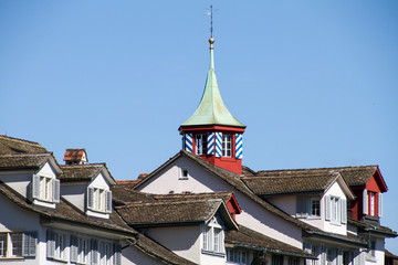 Obraz premium Zurigo, Svizzera. Vista sulla città.