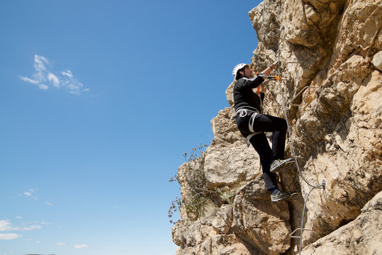 Climbing in Spain