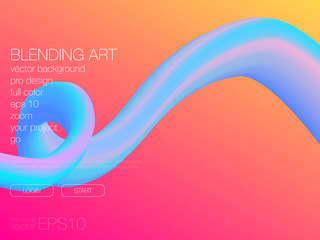 Abstract blend background. Template for web site