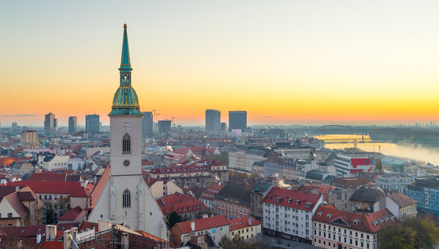 St. Martin's cathedral in Bratislava, Slovakia.