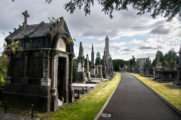 The old cemetery