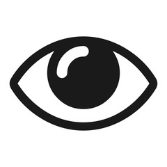 Eyeball Icon Outline