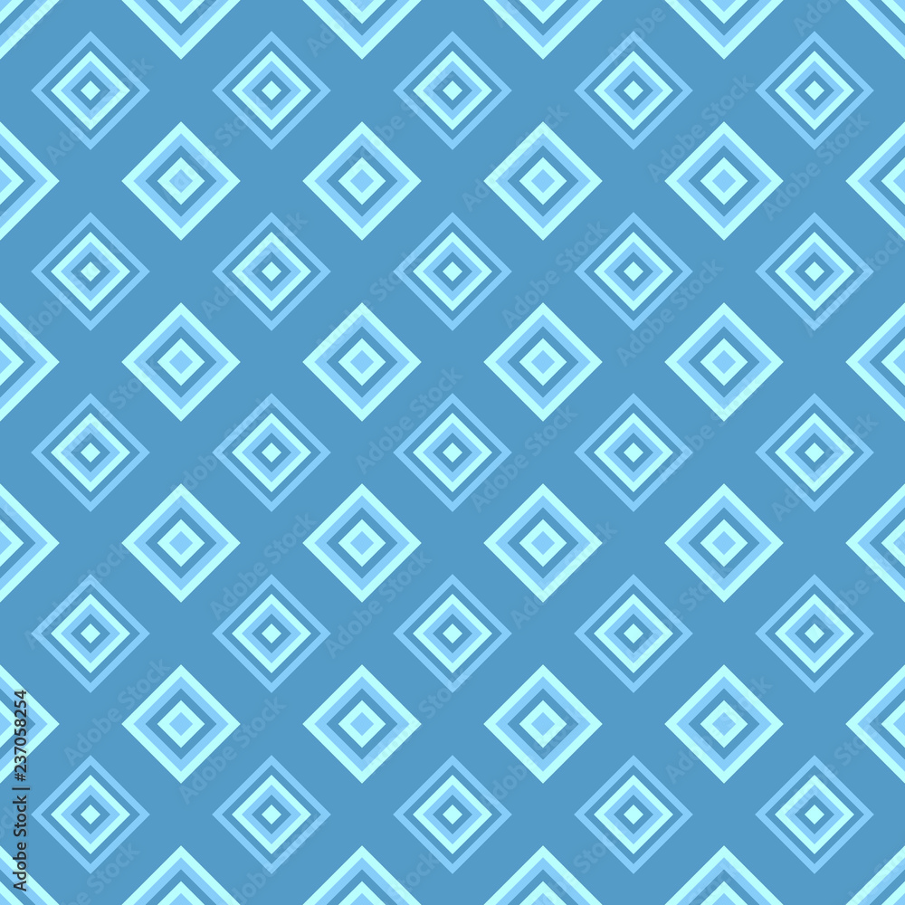 Poster simple seamless pattern - abstract vector square background design