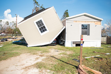 Hurricane Michael Devastation in the Panhandle of Florida
