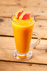 winter drink with fruits