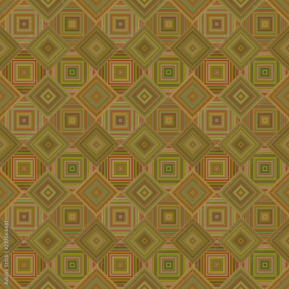 Poster geometric diagonal square tile mosaic pattern background - repeating graphic design