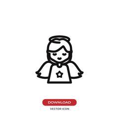 Angel vector icon