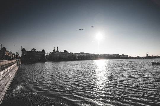 Sortedam lake in Copenhagen