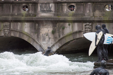 Eisbach Surfer Munich