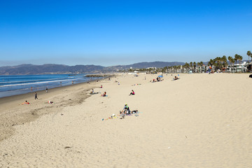 sunny day at Venice beach, California