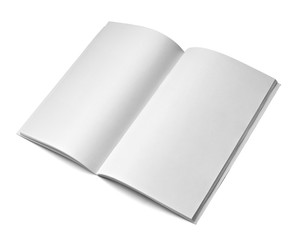 book notebook textbook white blank paper template