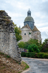 Fototapeta na wymiar Provins, Eglise Saint Quiriace