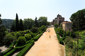 Promenade of the Templar Castle in Tomar