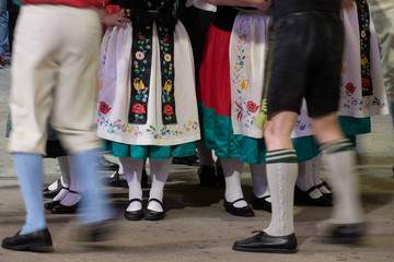 Volkstanzpr&auml;sentation beim Oktoberfest Blumenau