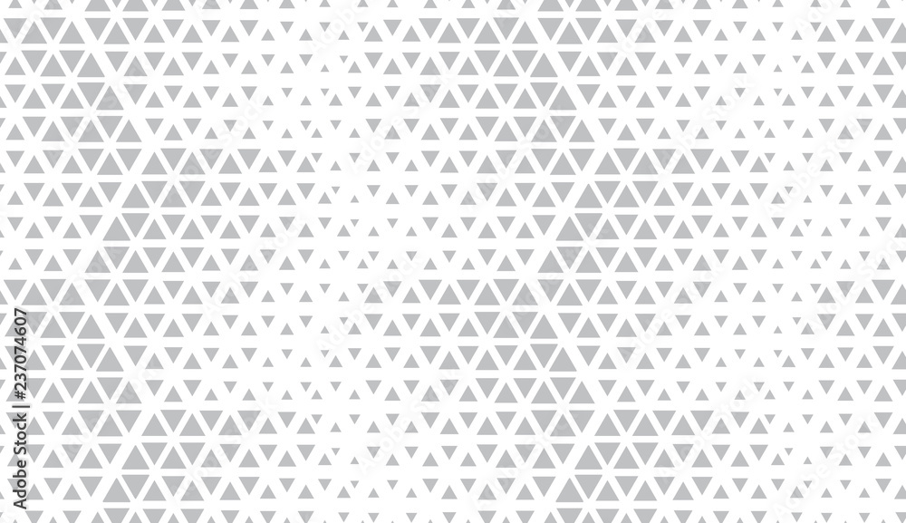 Aufkleber Abstract geometric pattern. Seamless vector background. White and grey halftone. Graphic modern pattern. Simple lattice graphic design.